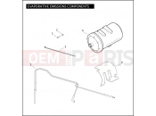 Harley-Davidson 2010 CVO/CUSTOM CVO SOFTAIL CONVERTIBLE  - FLSTSE EVAPORATIVE EMISSIONS COMPONENTS