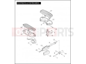 Harley-Davidson 2010 CVO/CUSTOM CVO SOFTAIL CONVERTIBLE  - FLSTSE FOOTRESTS & FOOTBOARDS