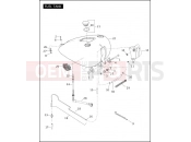 Harley-Davidson 2010 CVO/CUSTOM CVO SOFTAIL CONVERTIBLE  - FLSTSE FUEL TANK