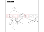 Harley-Davidson 2010 CVO/CUSTOM CVO SOFTAIL CONVERTIBLE  - FLSTSE SADDLEBAGS