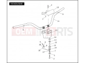 Harley-Davidson 2010 CVO/CUSTOM CVO FAT BOB  - FXDFSE2 HANDLEBAR
