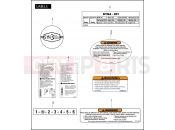 Harley-Davidson 2010 CVO/CUSTOM CVO FAT BOB  - FXDFSE2 LABELS