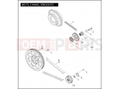 Harley-Davidson 2010 DYNA DYNA STREET BOB  - FXDB BELTS, CHAINS, SPROCKETS