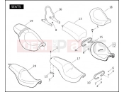 Harley-Davidson 2010 DYNA DYNA STREET BOB  - FXDB SEATS