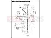 Harley-Davidson 2010 DYNA DYNA SUPER GLIDE CUSTOM  - FXDC WIRING HARNESS - FXDC, FXDF & FXDWG (1 OF 2)
