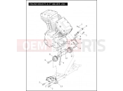 Harley-Davidson 2010 POLICE ELECTRA GLIDE STANDARD POLICE  - FLHTP ENGINE MOUNTS & STABILIZER LINK