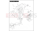 Harley-Davidson 2010 POLICE ELECTRA GLIDE STANDARD POLICE  - FLHTP INNER FAIRING - FLHTP