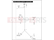 Harley-Davidson 2010 POLICE ELECTRA GLIDE STANDARD POLICE  - FLHTP WIRING HARNESS, CONSOLE - FLHP & FLHPE