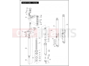 Harley-Davidson 2010 SOFTAIL FAT BOY  - FLSTF FRONT FORK - FXCWC