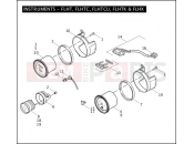 INSTRUMENTS - FLHT, FLHTC, FLHTCU, FLHTK & FLHX - Harley-Davidson ELECTRA GLIDE ULTRA LIMITED - FLHTK 2010