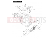 Harley-Davidson 2010 VRSC V-ROD MUSCLE  - VRSCF COSMETIC COVERS - VRSCF