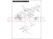 Harley-Davidson 2009 CVO/CUSTOM CVO ULTRA CLASSIC  - FLHTCUSE4 TRANSMISSION BEARINGS & COVERS