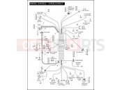 Harley-Davidson 2009 CVO/CUSTOM CVO ULTRA CLASSIC  - FLHTCUSE4 WIRING HARNESS - INTERCONNECT