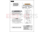 Harley-Davidson 2009 CVO/CUSTOM CVO ROAD GLIDE  - FLTRSE3 LABELS
