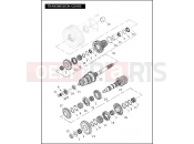 Harley-Davidson 2009 DYNA DYNA STREET BOB  - FXDB TRANSMISSION GEARS