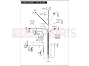 Harley-Davidson 2009 DYNA DYNA SUPER GLIDE CUSTOM  - FXDC WIRING HARNESS - FXDC & FXDF (1 OF 2)