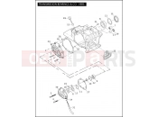Harley-Davidson 2009 SIDECAR FLHR SIDECAR  - SIDECAR FOR FLHR TRANSMISSION BEARINGS & COVERS