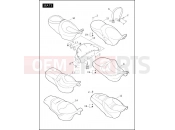 Harley-Davidson 2009 SIDECAR FLTR SIDECAR  - SIDECAR FOR FLTR SEATS