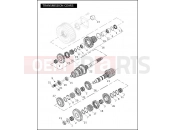 Harley-Davidson 2009 SOFTAIL HERITAGE SOFTAIL  - FLST TRANSMISSION GEARS