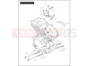 Harley-Davidson 2009 SOFTAIL CROSS BONES  - FLSTSB ENGINE MOUNTS