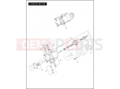 Harley-Davidson 2009 SOFTAIL ROCKER  - FXCW STARTER MOTOR