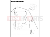 Harley-Davidson 2009 TOURING ROAD KING  - FLHR FRONT BRAKE LINES - ABS