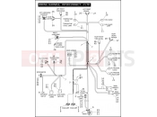 Harley-Davidson 2009 TOURING ROAD KING  - FLHR WIRING HARNESS - INTERCONNECT - FLTR