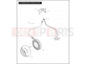 Harley-Davidson 2009 TOURING ELECTRA GLIDE CLASSIC  - FLHTC ALTERNATOR & REGULATOR