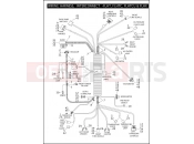 Harley-Davidson 2009 TOURING ULTRA CLASSIC  - FLHTCU WIRING HARNESS - INTERCONNECT - FLHT, FLHTC, FLHTCU & FLHX