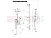 Harley-Davidson 2009 VRSC V-ROD MUSCLE  - VRSCF FRONT FORK - VRSCAW, VRSCDX