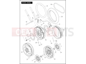 Harley-Davidson 2009 VRSC V-ROD MUSCLE  - VRSCF 105 FRONT WHEEL