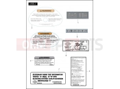 Harley-Davidson 2009 VRSC V-ROD MUSCLE  - VRSCF 105 LABELS