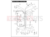 Harley-Davidson 2008 CVO/CUSTOM CVO ULTRA CLASSIC  - FLHTCUSE3 WIRING HARNESS - INTERCONNECT