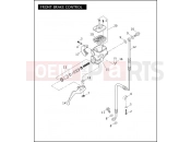 Harley-Davidson 2008 CVO/CUSTOM CVO DYNA  - FXDSE2 FRONT BRAKE CONTROL