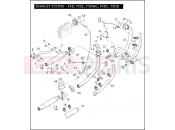 Harley-Davidson 2008 DYNA DYNA SUPER GLIDE  - FXD EXHAUST SYSTEM - FXD, FXDL, FXDWG, FXDC, FXDB