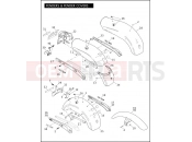 Harley-Davidson 2008 DYNA DYNA SUPER GLIDE  - FXD FENDERS & FENDER COVERS