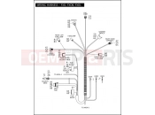 Harley-Davidson 2008 DYNA DYNA FAT BOB  - FXDF WIRING HARNESS - FXD, FXDB, FXDL