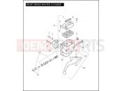 Harley-Davidson 2008 SIDECAR FLHT SIDECAR  - SIDECAR FOR FLHT FRONT BRAKE MASTER CYLINDER