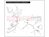 Harley-Davidson 2008 SIDECAR FLHTC SIDECAR  - SIDECAR FOR FLHTC EVAPORATIVE EMISSIONS COMPONENTS