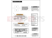 Harley-Davidson 2008 SIDECAR FLHTC SIDECAR  - SIDECAR FOR FLHTC WARNINGS & LABELS