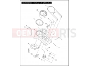 Harley-Davidson 2008 SOFTAIL CROSS BONES  - FLSTSB INSTRUMENTS - FLST, C, F, N & FXST, B, C