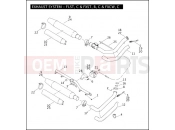 Harley-Davidson 2008 SOFTAIL SOFTAIL STANDARD  - FXST EXHAUST SYSTEM - FLST, C & FXST, B, C & FXCW, C