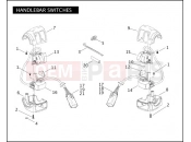 Harley-Davidson 2008 SOFTAIL SOFTAIL STANDARD  - FXST HANDLEBAR SWITCHES