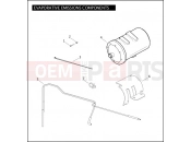 Harley-Davidson 2008 SOFTAIL SOFTAIL CUSTOM  - FXSTC EVAPORATIVE EMISSIONS COMPONENTS
