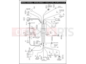 Harley-Davidson 2008 TOURING ULTRA CLASSIC  - FLHTCU WIRING HARNESS - INTERCONNECT - FLHT, FLHTC, FLHTCU & FLHX