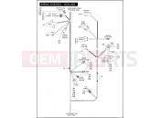 Harley-Davidson 2008 VRSC VRSCD NIGHT ROD  - VRSCD WIRING HARNESS - NON ABS (CONTINUED)