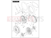 Harley-Davidson 2008 VRSC VRSCD NIGHT ROD  - VRSCD 105 FRONT WHEEL