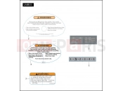 Harley-Davidson 2008 VRSC VRSCD NIGHT ROD  - VRSCD 105 LABELS