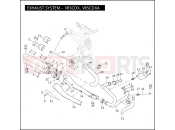 EXHAUST SYSTEM - VRSCDX, VRSCDXA - Harley-Davidson VRSCDX NIGHT ROD SPECIAL - VRSCDX 2008