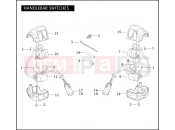 Harley-Davidson 2008 VRSC VRSCDA NIGHT ROD W/ABS  - VRSCDA 105 HANDLEBAR SWITCHES